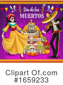 Day Of The Dead Clipart #1659233 by Vector Tradition SM