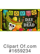 Day Of The Dead Clipart #1659234 by Vector Tradition SM