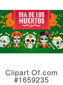 Day Of The Dead Clipart #1659235 by Vector Tradition SM