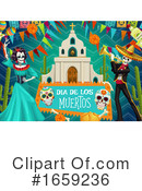 Day Of The Dead Clipart #1659236 by Vector Tradition SM