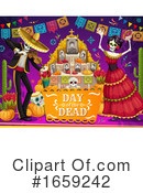 Day Of The Dead Clipart #1659242 by Vector Tradition SM