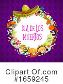 Day Of The Dead Clipart #1659245 by Vector Tradition SM