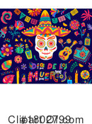 Day Of The Dead Clipart #1802799 by Vector Tradition SM