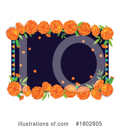 Marigold Clipart #1802805 by Vector Tradition SM