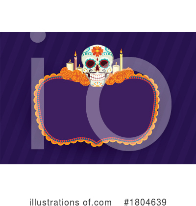 Royalty-Free (RF) Day Of The Dead Clipart Illustration by Vector Tradition SM - Stock Sample #1804639