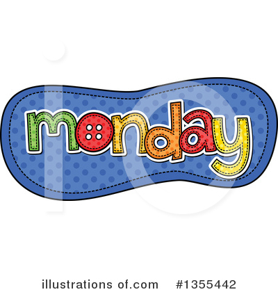 Royalty-Free (RF) Day Of The Week Clipart Illustration by Prawny - Stock Sample #1355442