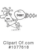 Debt Clipart #1077618 by toonaday