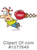 Debt Clipart #1077649 by toonaday