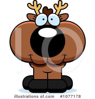 Deer Clipart #1077178 by Cory Thoman