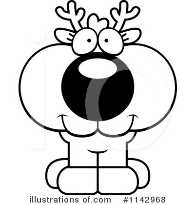 Royalty-Free (RF) Deer Clipart Illustration by Cory Thoman - Stock Sample #1142968