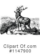 Deer Clipart #1147900 by Prawny Vintage