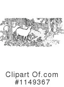 Deer Clipart #1149367 by Prawny Vintage