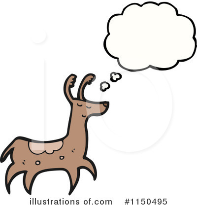 Royalty-Free (RF) Deer Clipart Illustration by lineartestpilot - Stock Sample #1150495