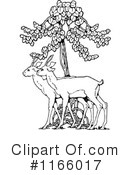 Deer Clipart #1166017 by Prawny Vintage