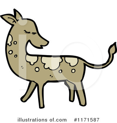 Royalty-Free (RF) Deer Clipart Illustration by lineartestpilot - Stock Sample #1171587