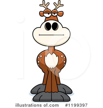 Royalty-Free (RF) Deer Clipart Illustration by Cory Thoman - Stock Sample #1199397