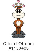 Deer Clipart #1199403 by Cory Thoman