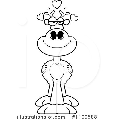 Royalty-Free (RF) Deer Clipart Illustration by Cory Thoman - Stock Sample #1199588