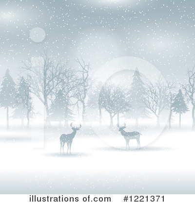 Royalty-Free (RF) Deer Clipart Illustration by KJ Pargeter - Stock Sample #1221371