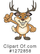 Deer Clipart #1272858 by Dennis Holmes Designs