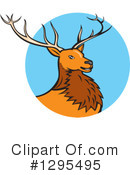 Deer Clipart #1295495 by patrimonio