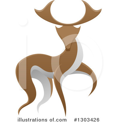 Royalty-Free (RF) Deer Clipart Illustration by AtStockIllustration - Stock Sample #1303426