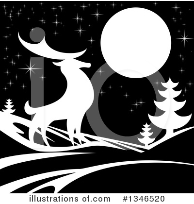 Royalty-Free (RF) Deer Clipart Illustration by AtStockIllustration - Stock Sample #1346520
