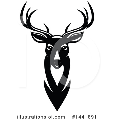 Royalty-Free (RF) Deer Clipart Illustration by Vector Tradition SM - Stock Sample #1441891