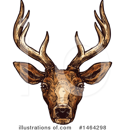 Royalty-Free (RF) Deer Clipart Illustration by Vector Tradition SM - Stock Sample #1464298