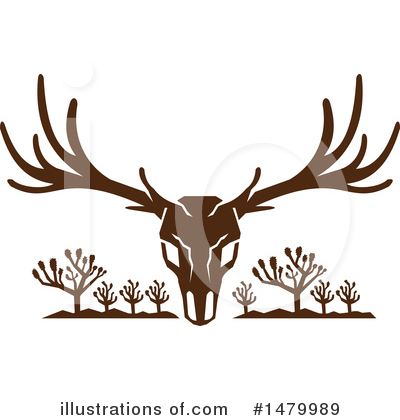 Royalty-Free (RF) Deer Clipart Illustration by patrimonio - Stock Sample #1479989