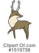 Deer Clipart #1519738 by lineartestpilot