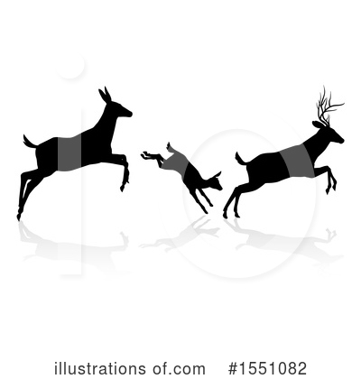 Royalty-Free (RF) Deer Clipart Illustration by AtStockIllustration - Stock Sample #1551082