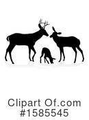 Deer Clipart #1585545 by AtStockIllustration