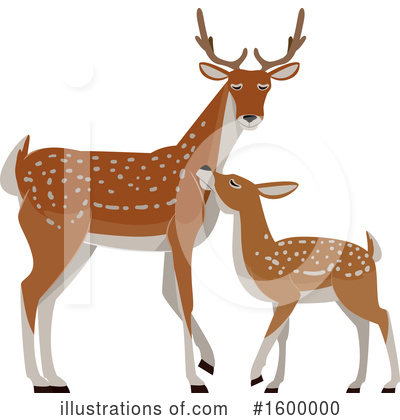 Royalty-Free (RF) Deer Clipart Illustration by BNP Design Studio - Stock Sample #1600000