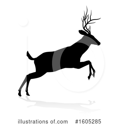 Royalty-Free (RF) Deer Clipart Illustration by AtStockIllustration - Stock Sample #1605285