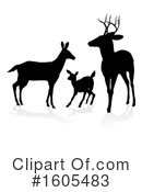 Deer Clipart #1605483 by AtStockIllustration