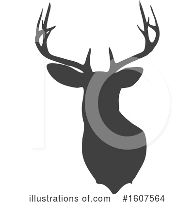Deer Clipart #1607564 by KJ Pargeter