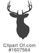Deer Clipart #1607564 by KJ Pargeter