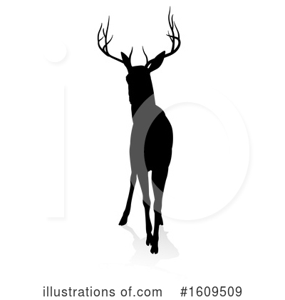 Royalty-Free (RF) Deer Clipart Illustration by AtStockIllustration - Stock Sample #1609509