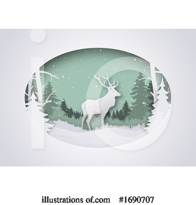 Royalty-Free (RF) Deer Clipart Illustration by dero - Stock Sample #1690707