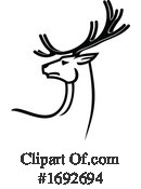 Deer Clipart #1692694 by Vector Tradition SM