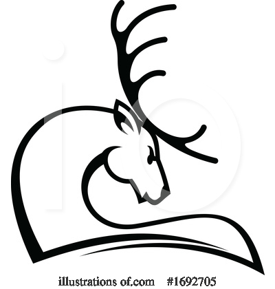 Royalty-Free (RF) Deer Clipart Illustration by Vector Tradition SM - Stock Sample #1692705