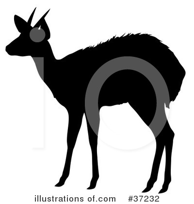 Royalty-Free (RF) Deer Clipart Illustration by dero - Stock Sample #37232