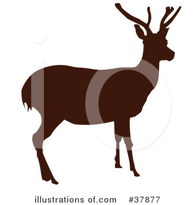 Royalty-Free (RF) Deer Clipart Illustration by OnFocusMedia - Stock Sample #37877