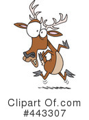 Deer Clipart #443307 by toonaday