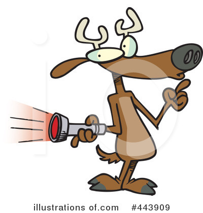 Royalty-Free (RF) Deer Clipart Illustration by toonaday - Stock Sample #443909