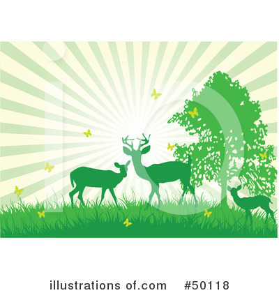 Deer Clipart #50118 by Pushkin