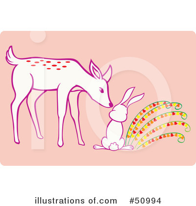 Royalty-Free (RF) Deer Clipart Illustration by Cherie Reve - Stock Sample #50994
