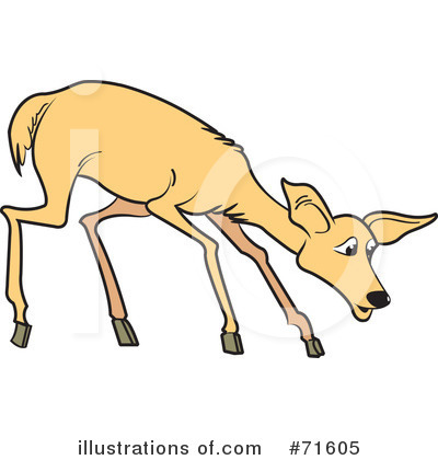 Royalty-Free (RF) Deer Clipart Illustration by Lal Perera - Stock Sample #71605