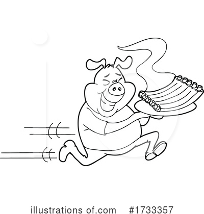 Royalty-Free (RF) Delivery Clipart Illustration by LaffToon - Stock Sample #1733357